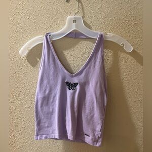Hollister Butterfly Tank-top